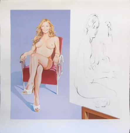 Литография Ramos - Drawing Lesson