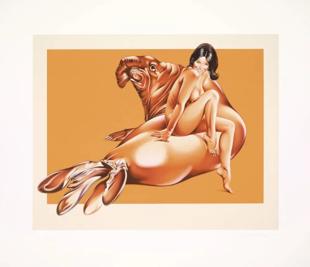 Литография Ramos - Elephant Seal