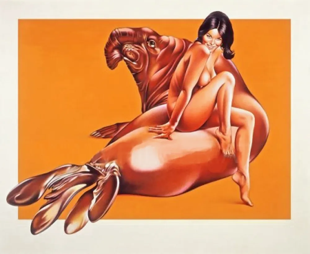 Литография Ramos - Elephant Seal