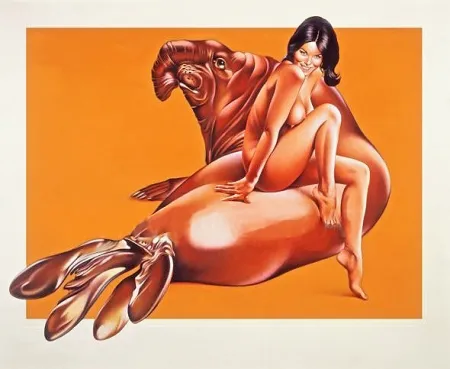 Литография Ramos - Elephant Seal