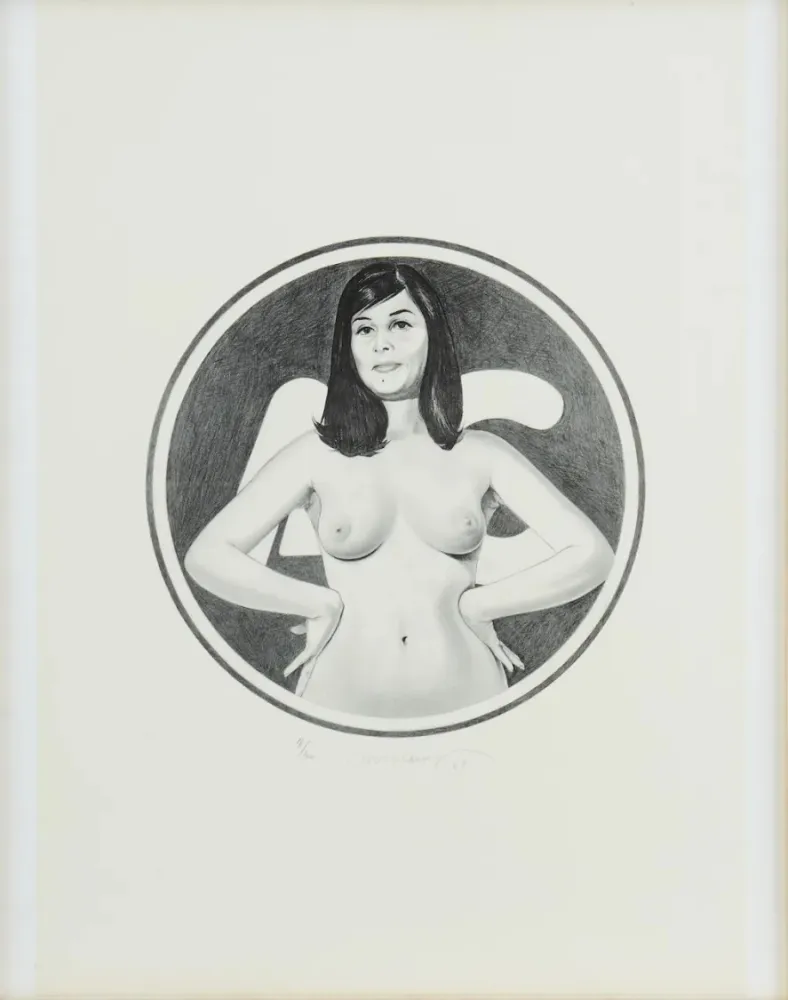 Литография Ramos - Kvinna