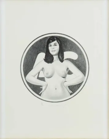 Литография Ramos - Kvinna