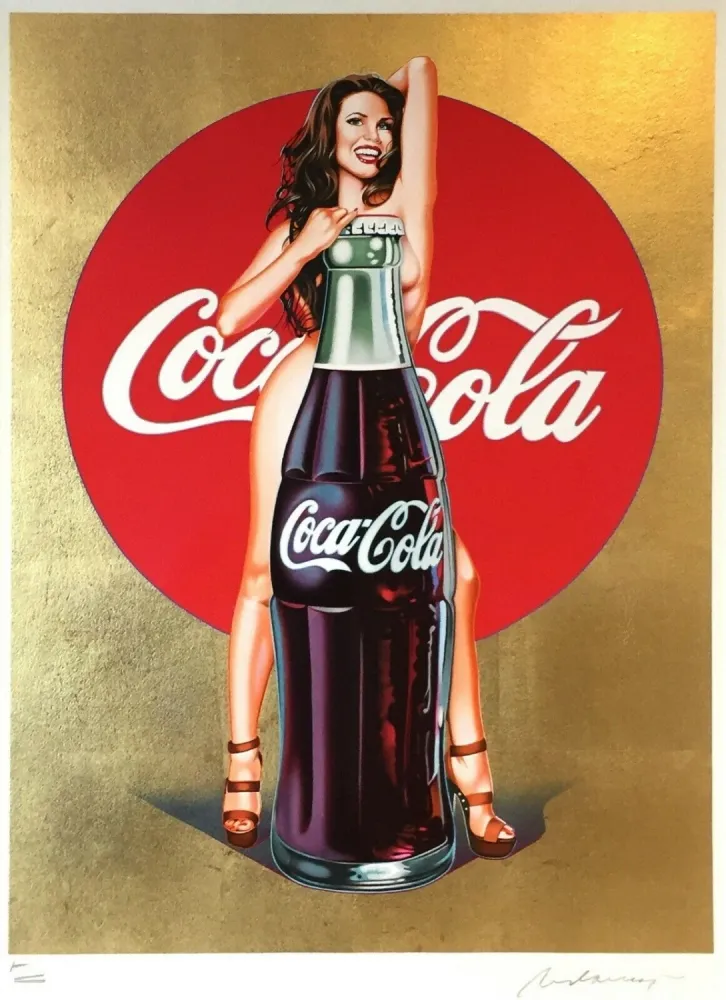 Литография Ramos - Lola Cola #5 Gold edition