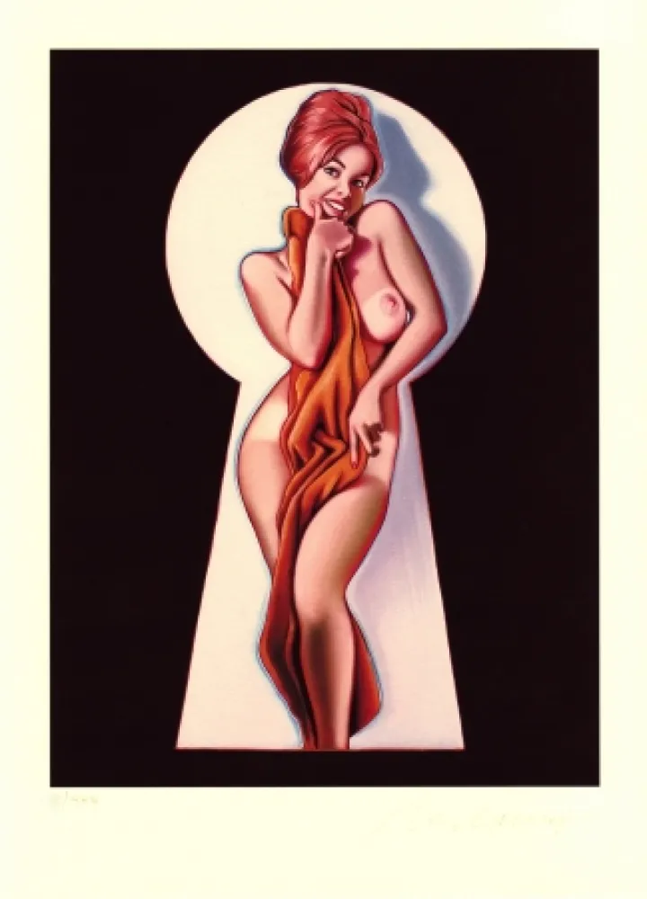 Цифровой Эстамп Ramos - Peek-a-Boo (the towel)