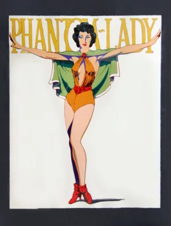 Сериграфия Ramos - Phantom Lady (Black)