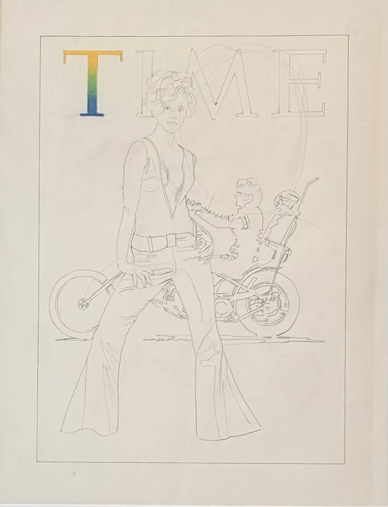 Многоэкземплярное Произведение Ramos - Study for Fonda: Sketch #1 (TIME)