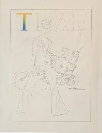 Многоэкземплярное Произведение Ramos - Study for Fonda: Sketch #1 (TIME)