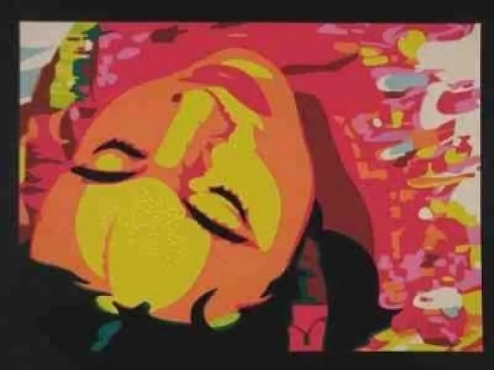 Сериграфия Rancillac - Sans titre