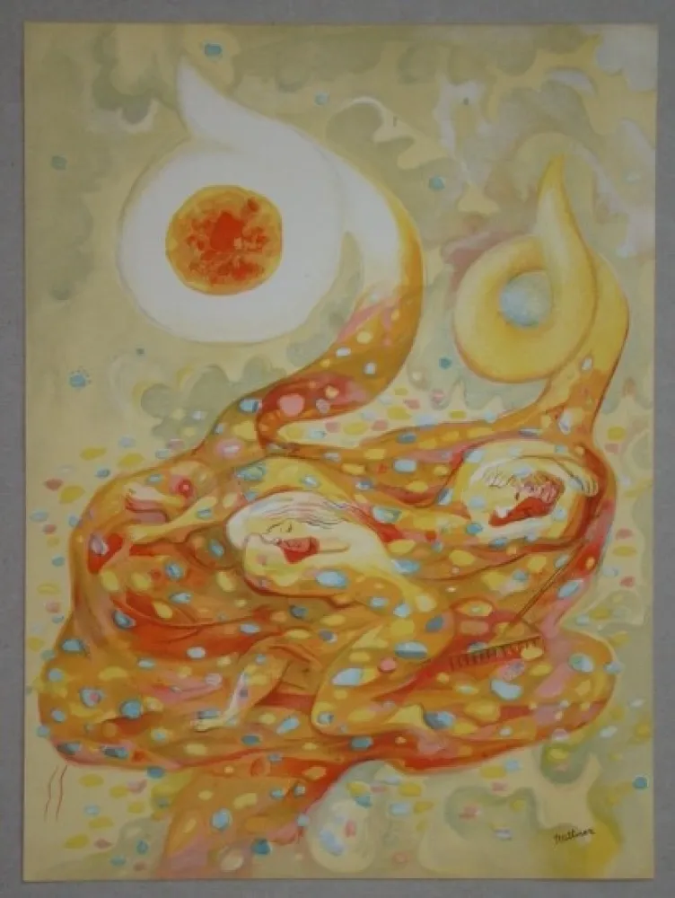 Литография Rattner - L'automne