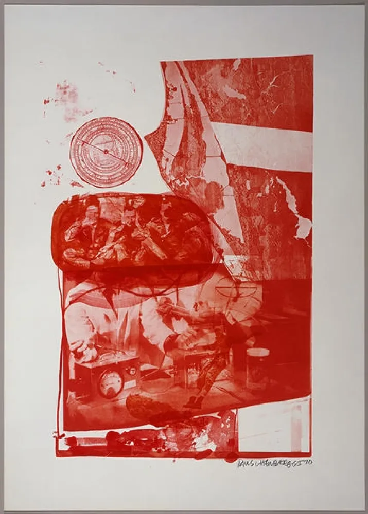 Нет Никаких Технических Rauschenberg - Ape, from Stoned Moon