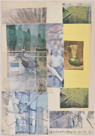 Сериграфия Rauschenberg - Arcanum IV