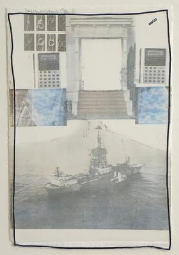 Сериграфия Rauschenberg - Arcanum VII