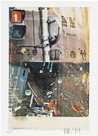 Литография Rauschenberg - Bulkhead (Day Lights)