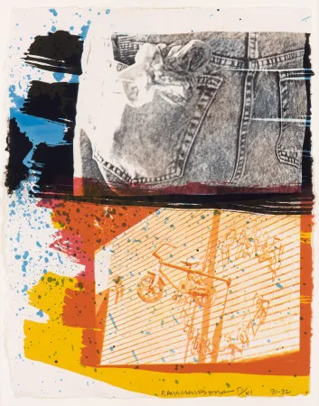 Литография Rauschenberg - Fest