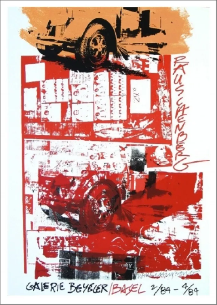 Сериграфия Rauschenberg - Galerie Beyeler