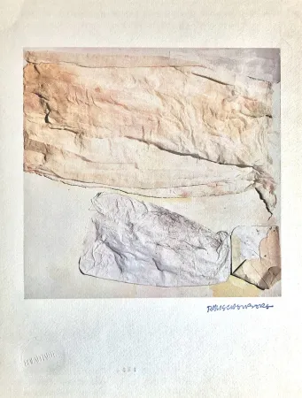 Литография Rauschenberg - Il Tatto (The Touch)