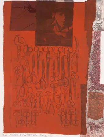 Гашение Rauschenberg - More Distant Visible Part of the Sea, from Suite of Nine Prints