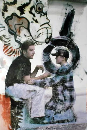 Литография Rauschenberg - One lioner