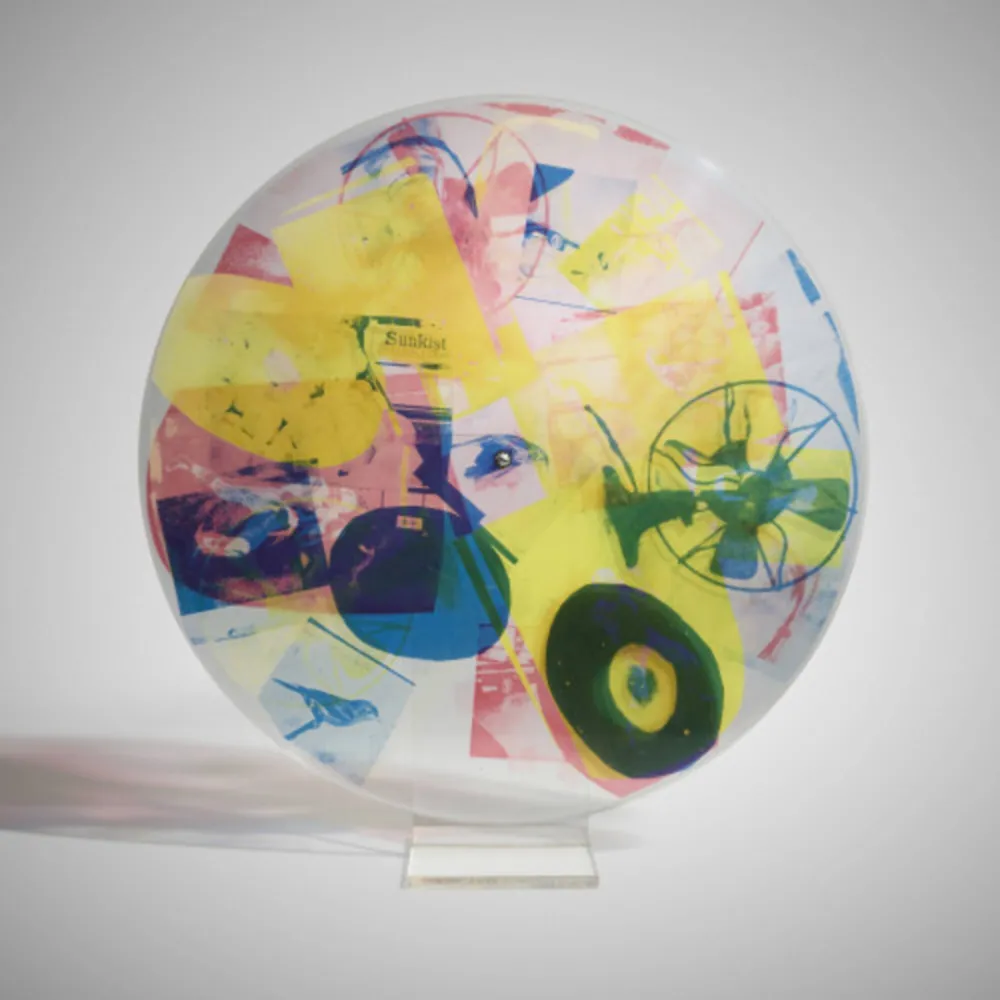 Многоэкземплярное Произведение Rauschenberg - Passport (from the Ten from Leo Castelli portfolio)