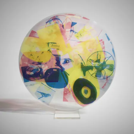 Многоэкземплярное Произведение Rauschenberg - Passport (from the Ten from Leo Castelli portfolio)