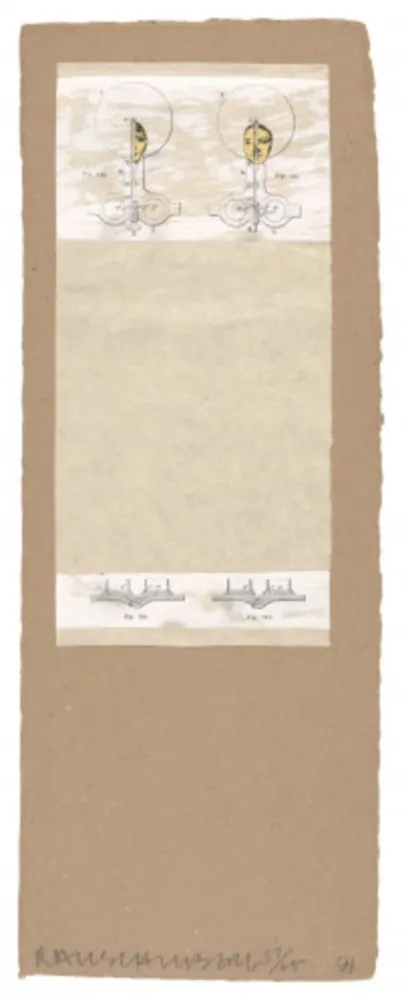 Многоэкземплярное Произведение Rauschenberg - Plate I, from Shirtboards Morocco, Italy '52 Portfolio