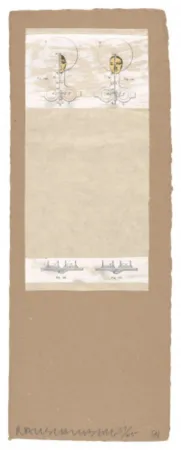 Многоэкземплярное Произведение Rauschenberg - Plate I, from Shirtboards Morocco, Italy '52 Portfolio