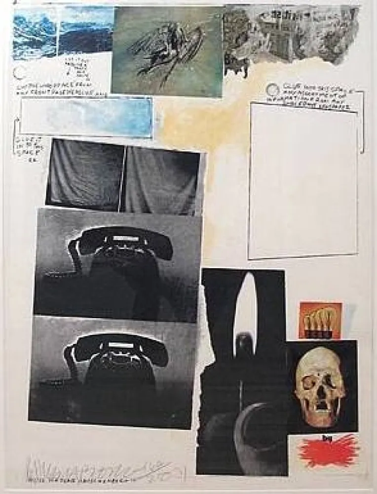 Сериграфия Rauschenberg - Poster for Peace