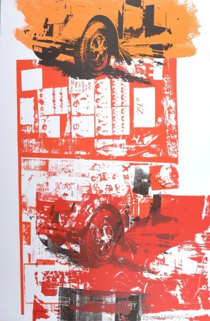 Сериграфия Rauschenberg - Read-Bleed