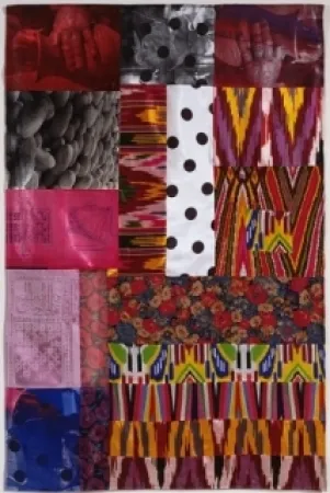 Нет Никаких Технических Rauschenberg - Samarkand Stitches IV ,  1988