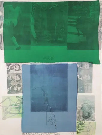 Сериграфия Rauschenberg - Shoot from the Main Stem