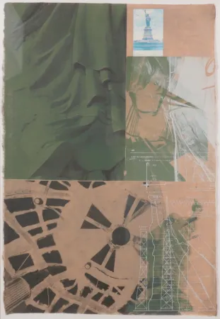Сериграфия Rauschenberg - Statue of Liberty