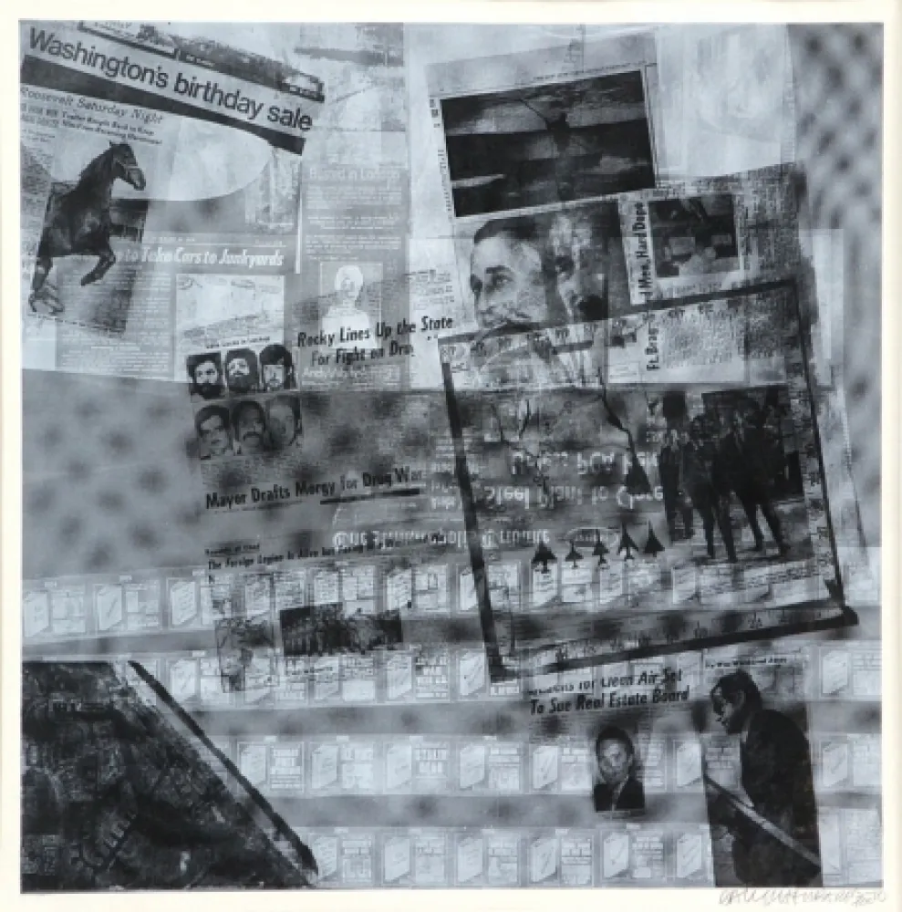 Сериграфия Rauschenberg - Surface series