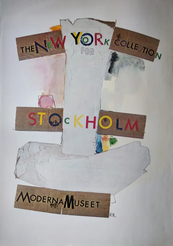 Гашение Rauschenberg - „The New York Collection of Stockholm. Moderna Museet.“ 
