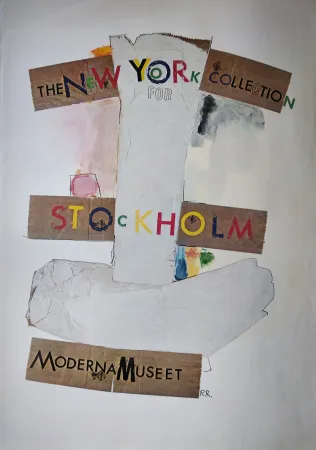 Гашение Rauschenberg - „The New York Collection of Stockholm. Moderna Museet.“ 