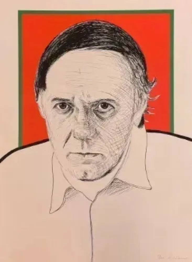Сериграфия Raveel - Autoportrait