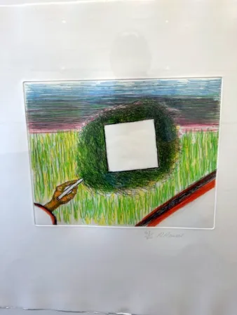 Гравюра Raveel - Een drang naar volmaaktheid 2004