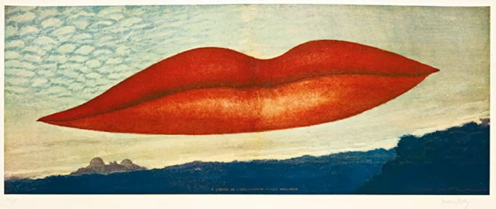 Литография Ray - A l'heure de l'observatoire – Les Amoureux 