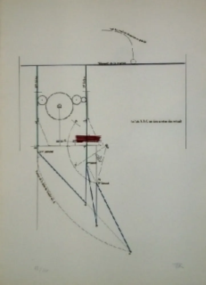 Офорт И Аквитанта Ray - COMBAT DE BOXE