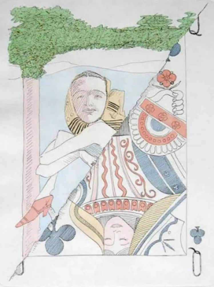 Акватинта Ray - Dame de Trefle