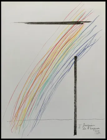 Литография Ray - Invasion de l'espace 