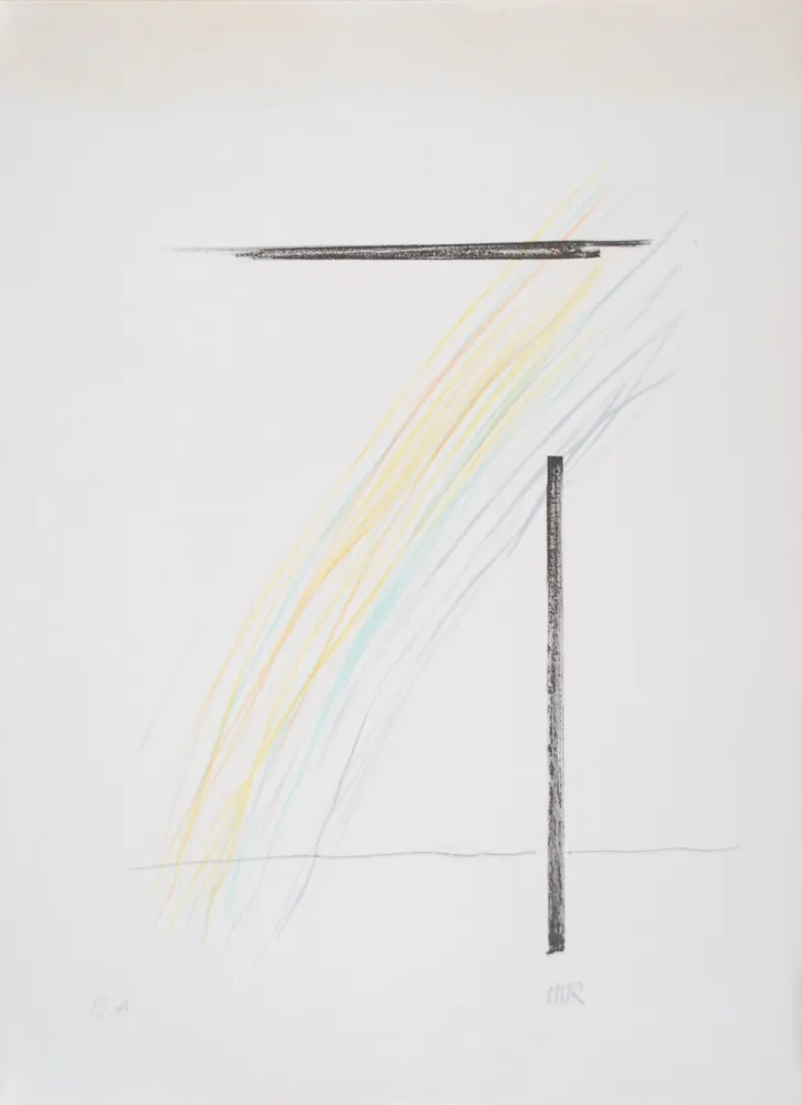 Литография Ray - Invasion de l'espace