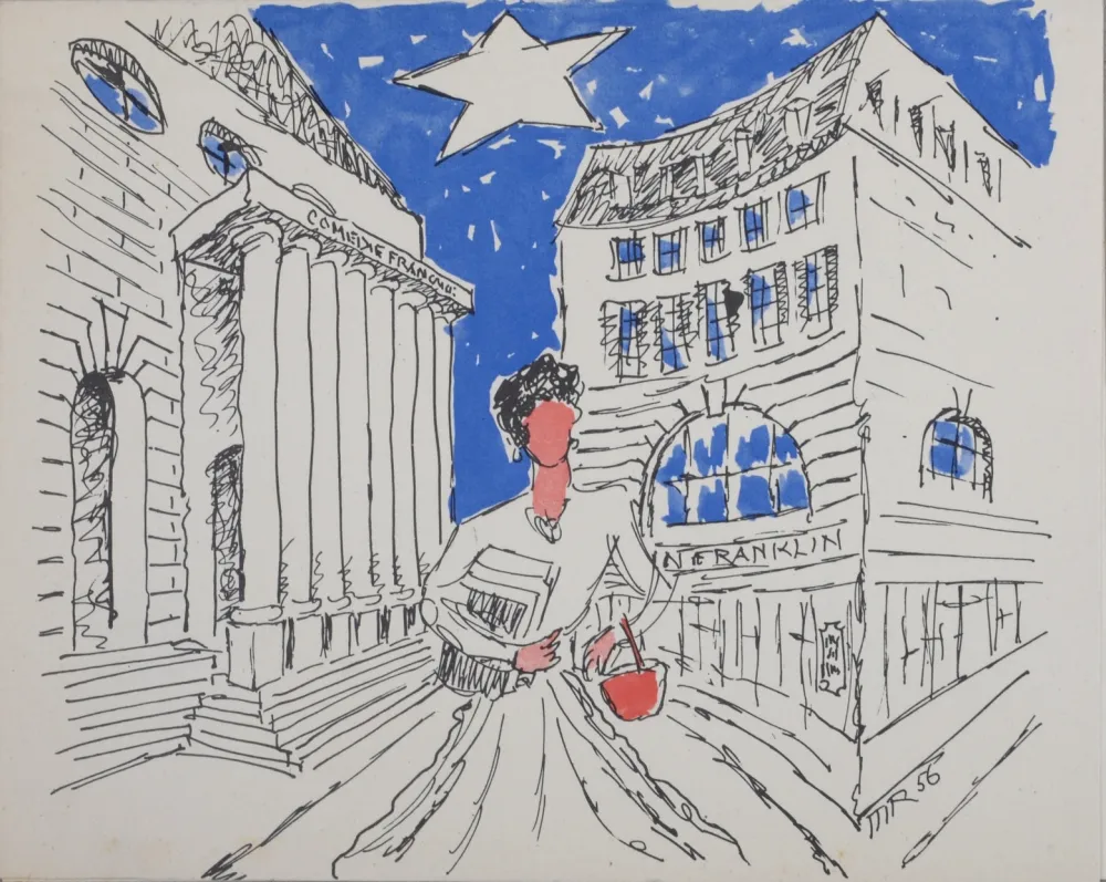 Литография Ray - La nouvelle bibliothèque 