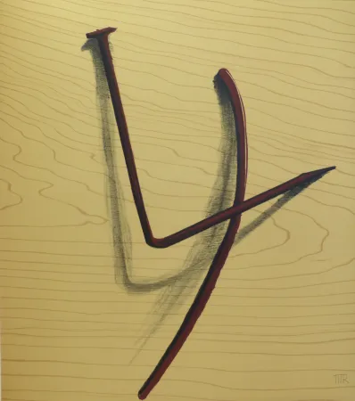 Нет Никаких Технических Ray - Lithographie sur vélin d'Arches. 1973. 