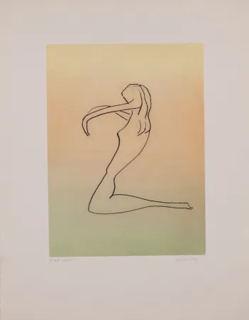Акватинта Ray - Man Ray (1890–1976) - Anatoms without Rime or Reason for Every Season - Aquatint and soft ground on paper - 1970