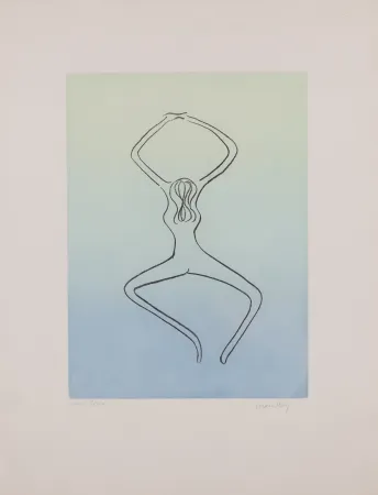 Акватинта Ray - Man Ray (1890–1976) - Anatoms without Rime or Reason for Every Season - Aquatint and soft ground on paper - 1970
