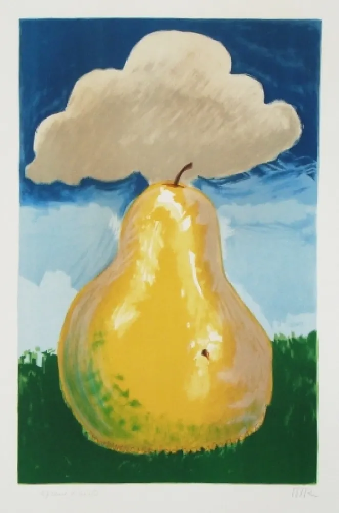 Литография Ray - Poire d'Erik Satie