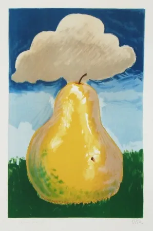 Литография Ray - Poire d'Erik Satie