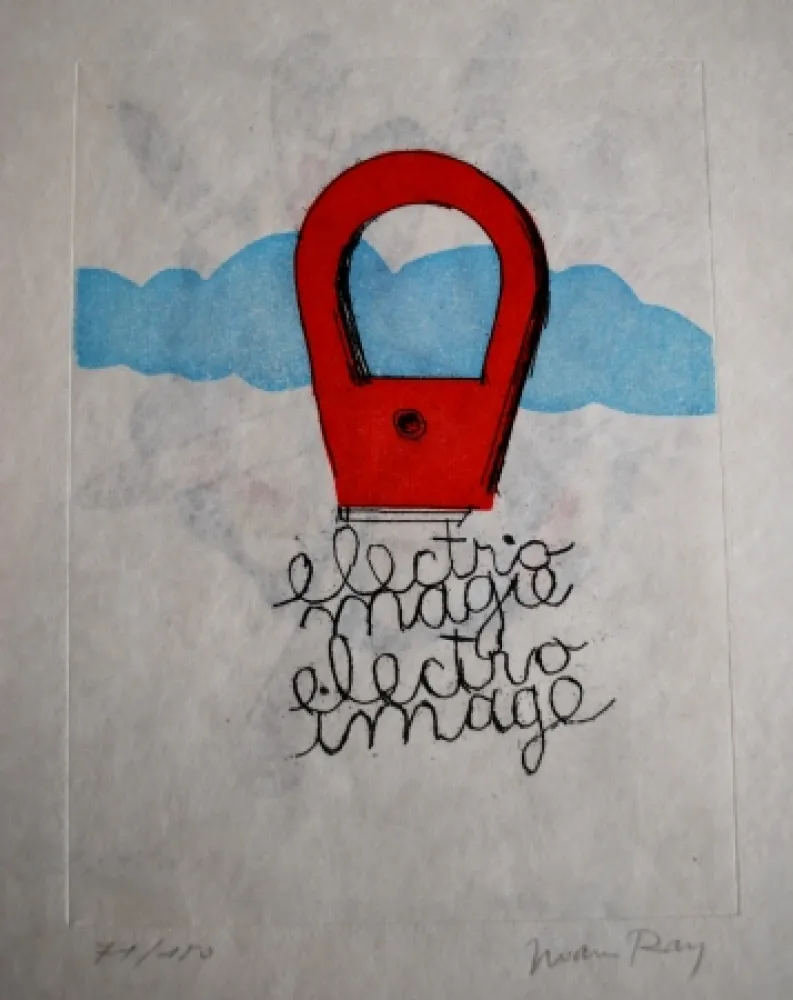 Офорт И Аквитанта Ray - Sans titre  (pour Electro-magie)