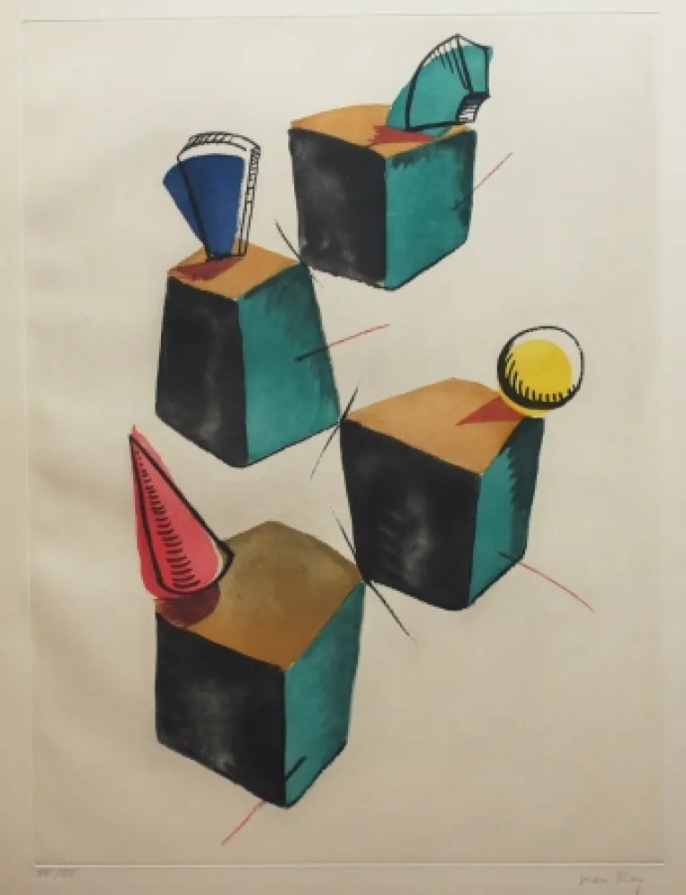 Офорт И Аквитанта Ray - Transfiguration d'un cactus