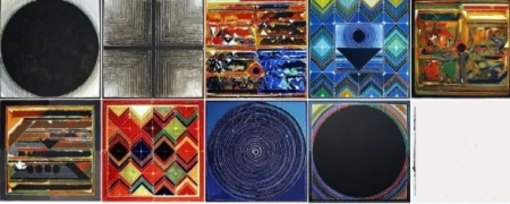 Литография Raza - 9 handsigned lithographs